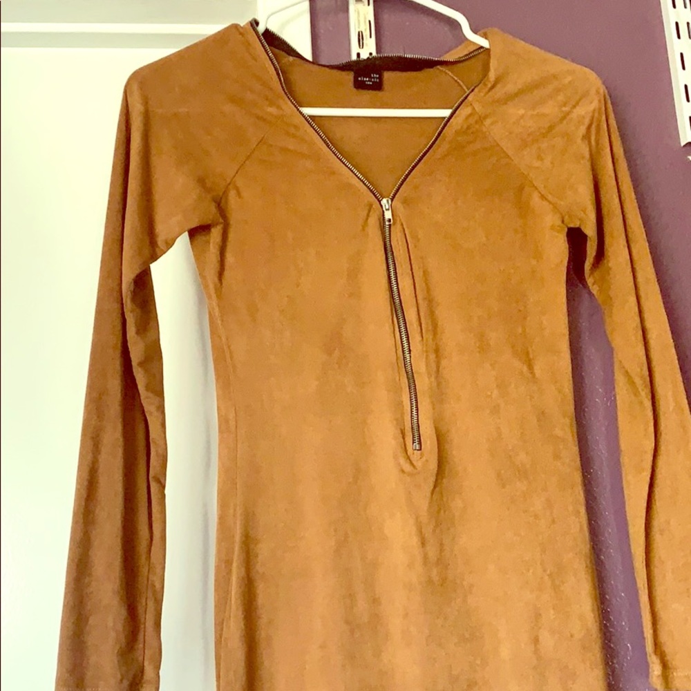 Tan dress
